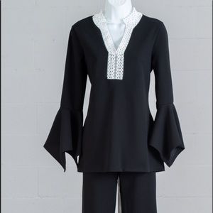 Knit 2pc pant suit